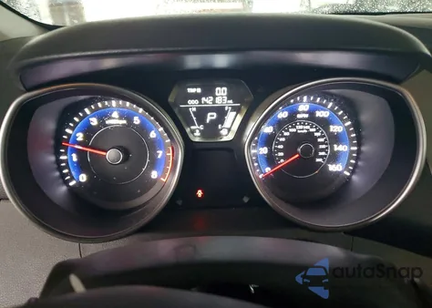 2012 Hyundai Elantra Gls from USA, damaged, VIN 5NPDH4AE0CH085456